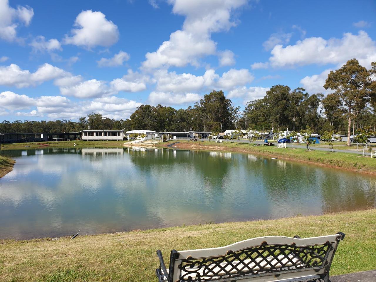 Australian Motor Home Tourist Park Twelve Mile Creek Karuah Exteriér fotografie
